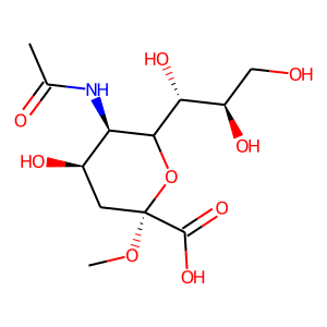 N-Acetyl-2-O-methyl-α-D-neuraminic acid