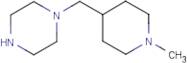 1-[(1-Methylpiperidin-4-yl)methyl]piperazine