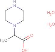 2-(Piperazin-1-yl)propanoic acid dihydrate