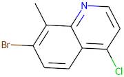 7-Bromo-4-chloro-8-methylquinoline