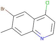 6-Bromo-4-chloro-7-methylquinoline