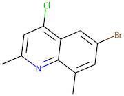 6-Bromo-4-chloro-2,8-dimethylquinoline