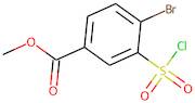 Methyl 4-bromo-3-(chlorosulfonyl)benzoate