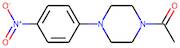 1-[4-(4-Nitrophenyl)piperazin-1-yl]ethan-1-one