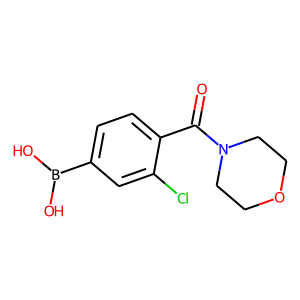 3-Chloro-4-(morpholine-4-carbonyl)benzeneboronic acid