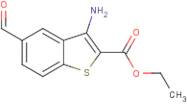 Ethyl 3-amino-5-formylbenzo[b]thiophene-2-carboxylate