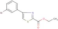 Ethyl 4-(3-bromophenyl)-1,3-thiazole-2-carboxylate