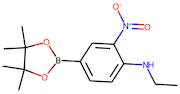 4-(Ethylamino)-3-nitrobenzeneboronic acid, pinacol ester