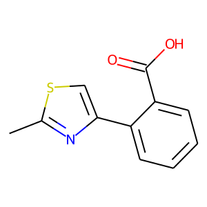 2-(2-Methyl-1,3-thiazol-4-yl)benzoic acid