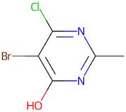 5-Bromo-6-chloro-4-hydroxy-2-methylpyrimidine