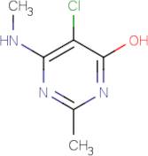 5-Chloro-4-hydroxy-2-methyl-6-(methylamino)pyrimidine