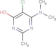 5-Chloro-4-(dimethylamino)-6-hydroxy-2-methylpyrimidine