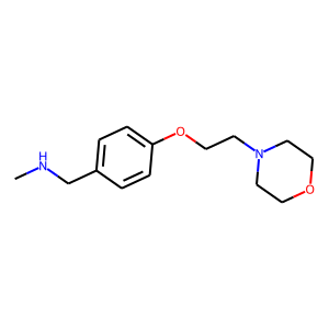 N-Methyl-1-{4-[2-(morpholin-4-yl)ethoxy]phenyl}methylamine