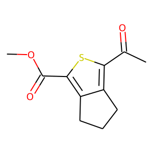 Methyl 3-acetyl-5,6-dihydro-4H-cyclopenta[c]thiophene-1-carboxylate