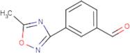 3-(5-Methyl-1,2,4-oxadiazol-3-yl)benzaldehyde