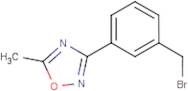 3-[3-(Bromomethyl)phenyl]-5-methyl-1,2,4-oxadiazole
