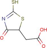 (2-Mercapto-4-oxo-4,5-dihydro-1,3-thiazol-5-yl)acetic acid