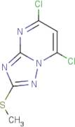 5,7-Dichloro-2-(methylthio)-[1,2,4]triazolo[1,5-a]pyrimidine