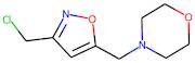 3-(Chloromethyl)-5-[(morpholin-4-yl)methyl]isoxazole