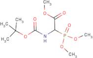 (+/-)-Boc-alpha-phosphonoglycine trimethyl ester