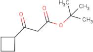 β-Oxo-cyclobutanepropanoic acid 1,1-dimethylethyl ester