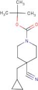 1-Boc-4-cyano-4-(cyclopropylmethyl)-piperidine