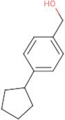 4-Cyclopentyl-benzenemethanol