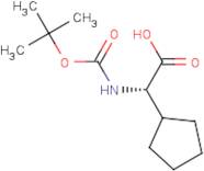 Boc-(S)-2-Cyclopentylglycine