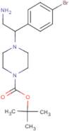 1-Boc-4-(2-amino-1-(4-bromophenyl)ethyl)piperazine