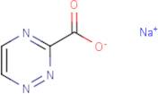 1,2,4-Triazine-3-carboxylic acid, sodium salt