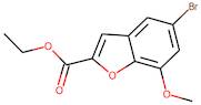 Ethyl 5-bromo-7-methoxy-1-benzofuran-2-carboxylate