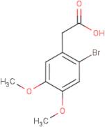 2-Bromo-4,5-dimethoxyphenylacetic acid
