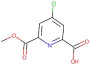 4-Chloro-6-methoxycarbonylpyridine-2-carboxylic acid