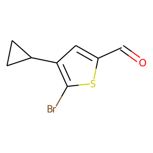 5-Bromo-4-(cyclopropyl)thiophene-2-carboxaldehyde