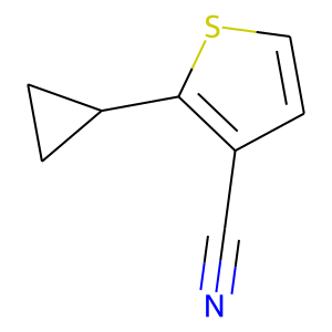 2-(Cyclopropyl)thiophene-3-carbonitrile