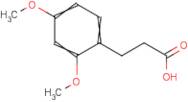 2,4-Dimethoxy-benzenepropanoic acid