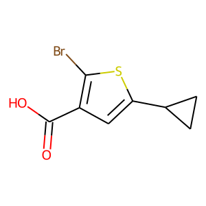 2-Bromo-5-(cyclopropyl)thiophene-3-carboxylic acid