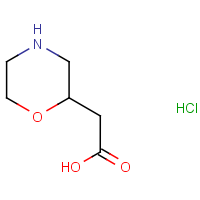 2-Morpholineacetic acid hydrochloride