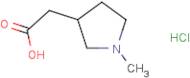 1-Methyl-3-pyrrolidineacetic acid hydrochloride