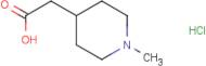 1-Methyl-4-piperidineacetic acid hydrochloride