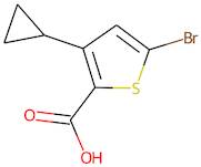 5-Bromo-3-(cyclopropyl)thiophene-2-carboxylic acid