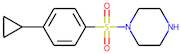 1-(4-Cyclopropylphenyl)sulfonylpiperazine