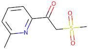 2-Methyl-6-[(methylsulphonyl)acetyl]pyridine