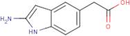 2-(2-Amino-1H-indol-5-yl)acetic acid