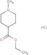 N-Methylisonipecotic acid, ethyl ester, hydrochloride