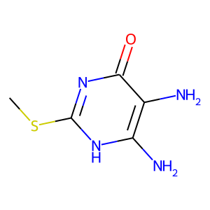 5,6-Diamino-2-(methylthio)pyrimidin-4(1H)-one