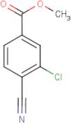 Methyl 3-chloro-4-cyanobenzoate