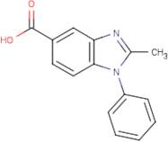 2-Methyl-1-phenyl-1H-benzimidazole-5-carboxylic acid
