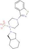 (3aR,7aR)-4'-(1,2-Benzisothiazol-3-yl) octahydro-spiro[2H-isoindole-2,1'-piperazinium] methanesulfon