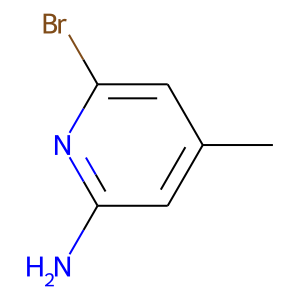 2-Amino-6-bromo-4-methylpyridine